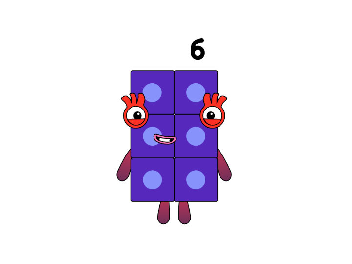 Numberblocks 6 by Tvokidsd111 on DeviantArt
