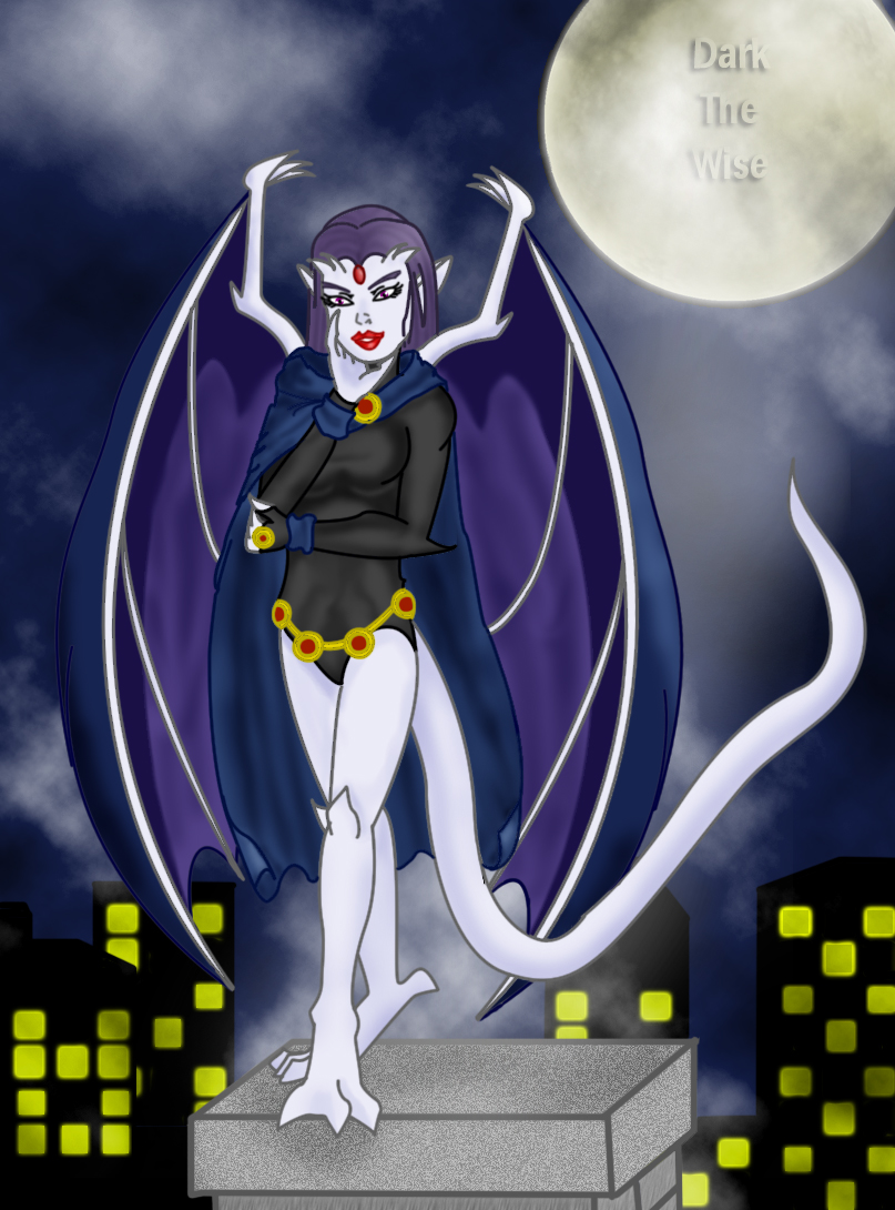 Raven the Gargoyle CG