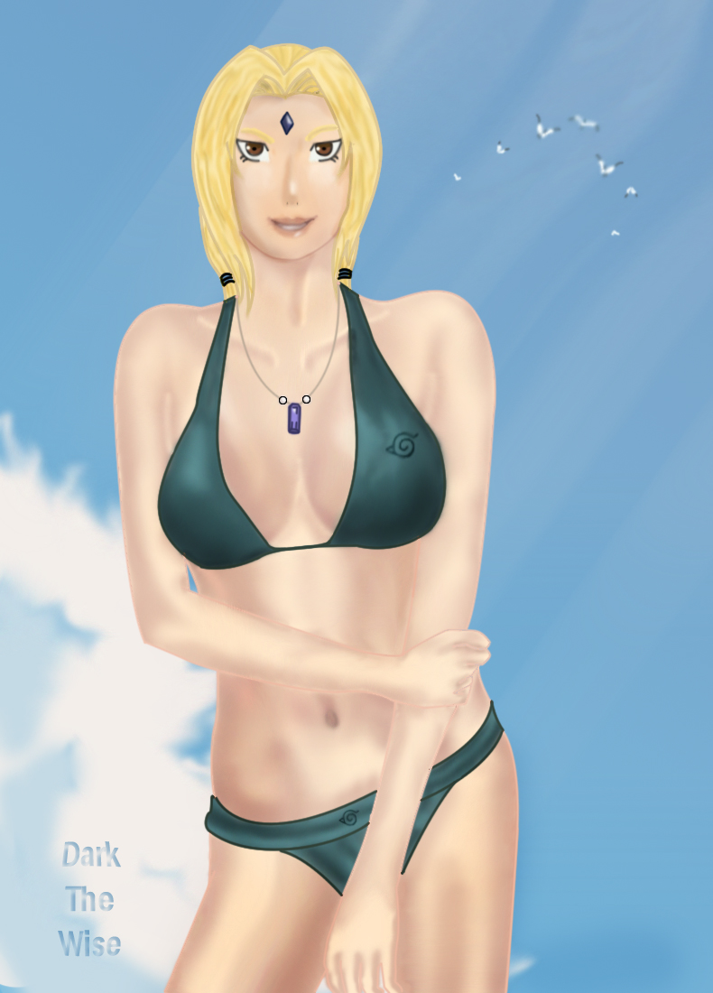 Tsunade swimsuit CG