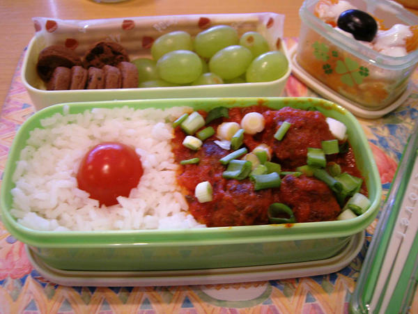 Beef Meatball Bento Box