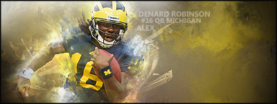 Denard Robinson Signature