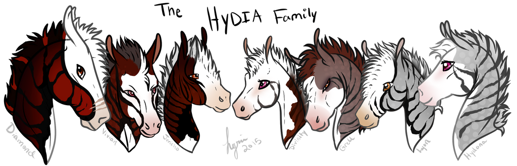 The Hydia Family by Trompster on DeviantArt