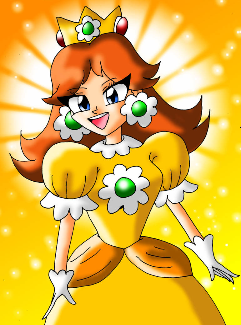 Delightful Princess Daisy by David3X on DeviantArt