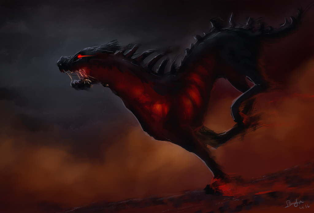 Hell hound. by Simjim91