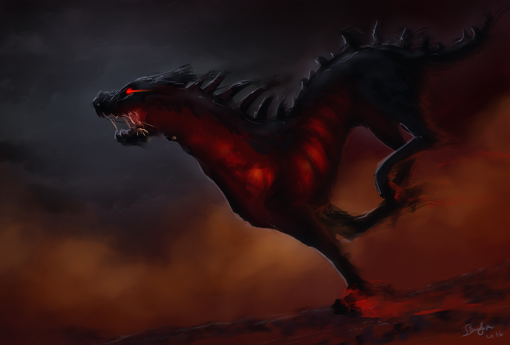 Hell hound. by Simjim91 Hell hound. by Simjim91