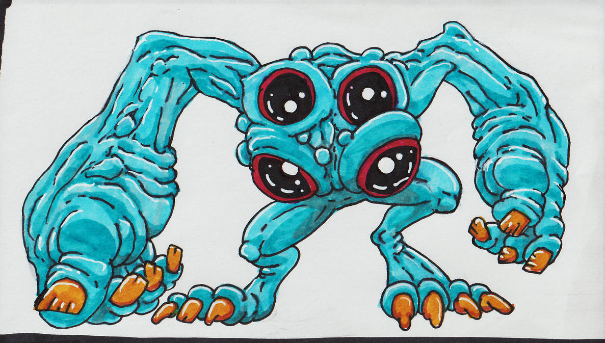 Blorg the Grobblehop by TheClawTheySay on DeviantArt