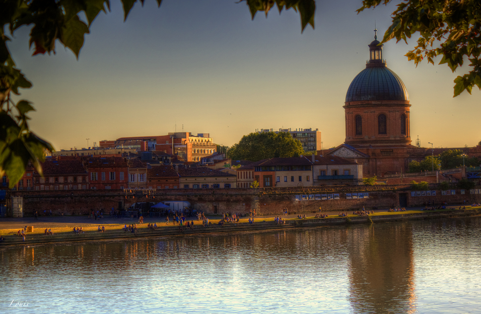 Ville de Toulouse en France