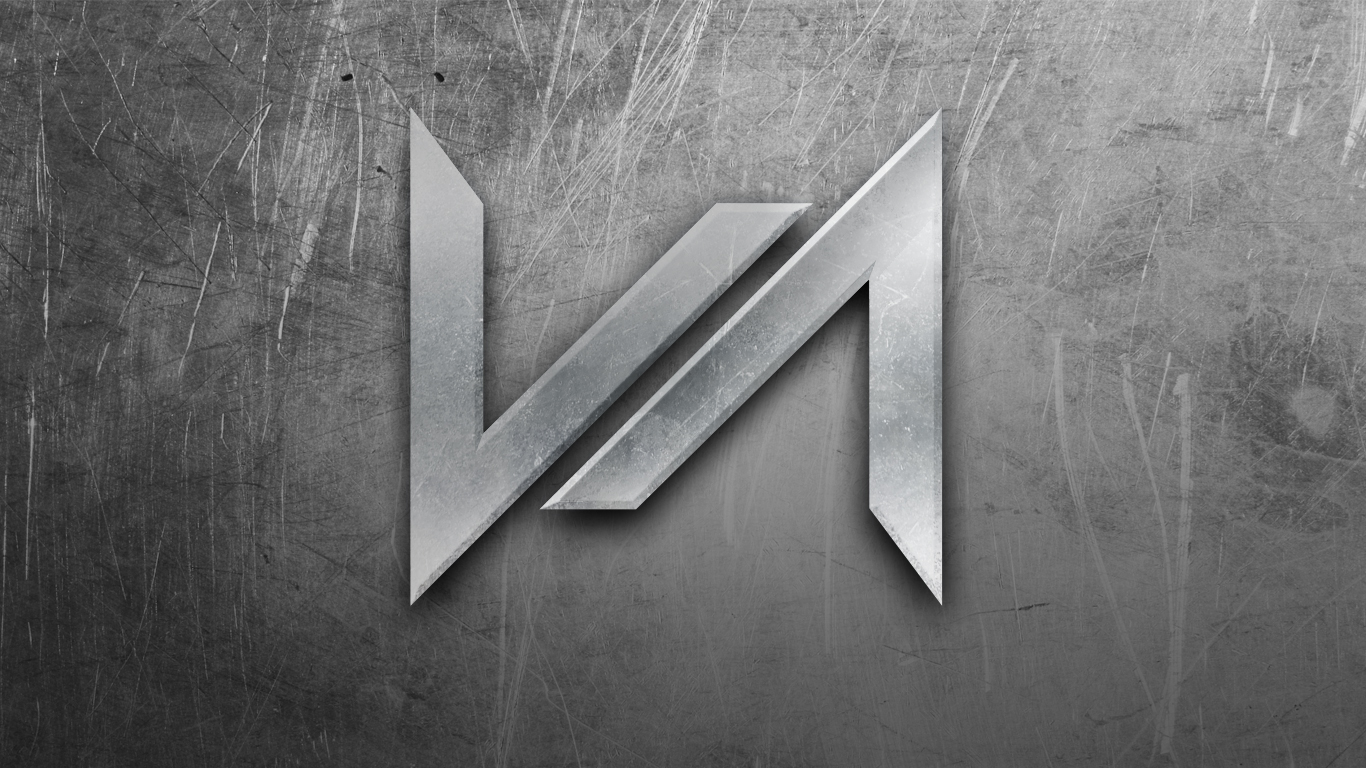 Metallic logo