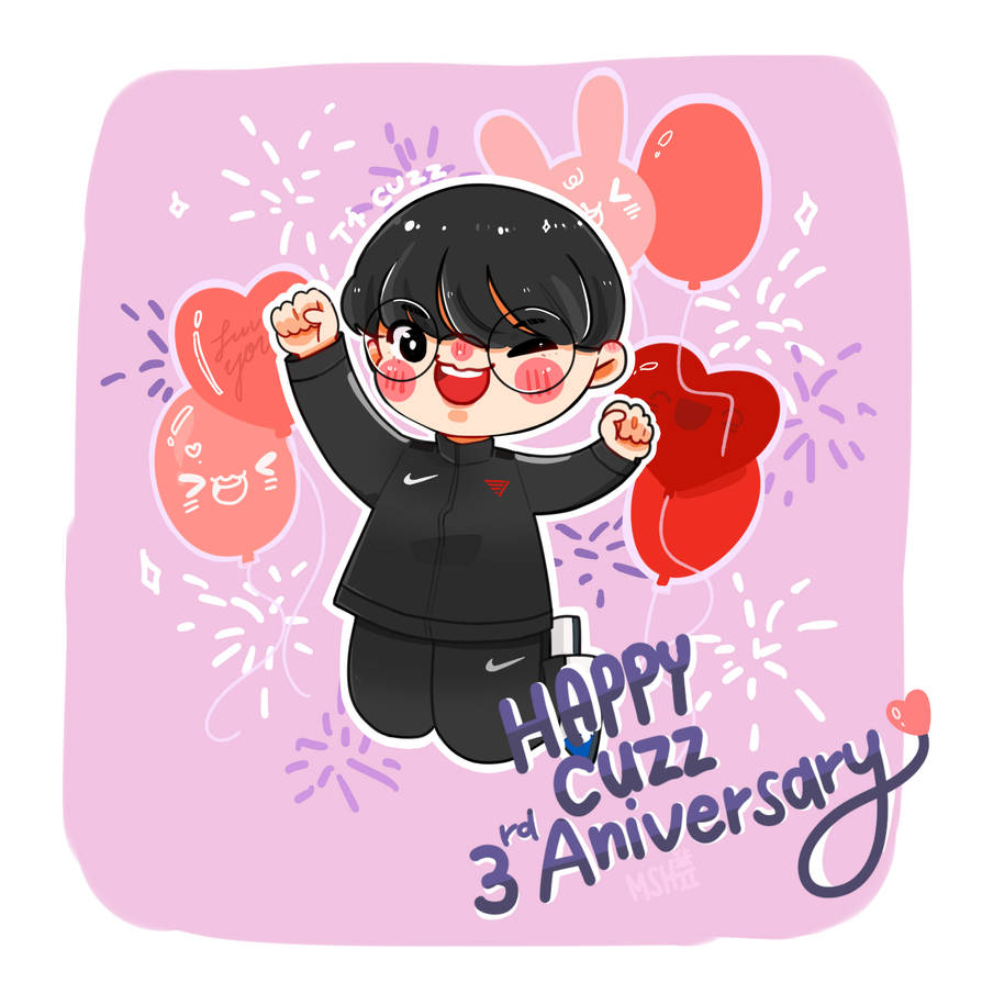 Hello Cuzz Happy Cuzz 3rd Anniversary by msohii on DeviantArt
