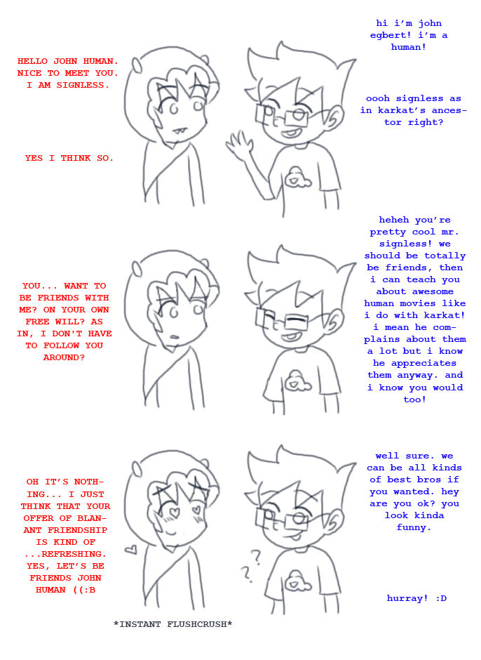 In Which Signless Ever Met the John Human by SuperCatGirl on DeviantArt