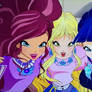 Layla, Stella et Musa World Of Winx