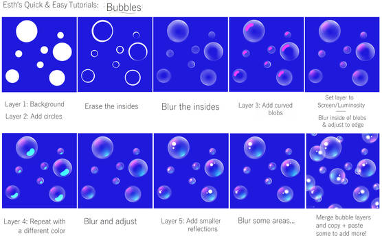 Quick and Easy Tutorial: Bubbles