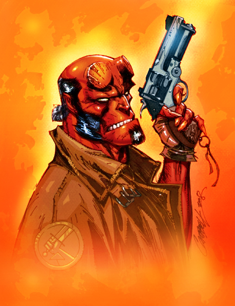 Hellboy-J Scott Campbell-color