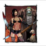 Hack Slash sketch card colors