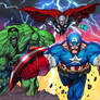 Avengers by Shelby colored