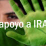 Apoyo a iran: manos verdes