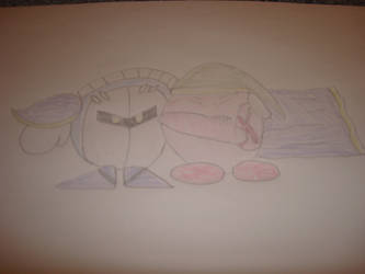 Meta knight and Kirby