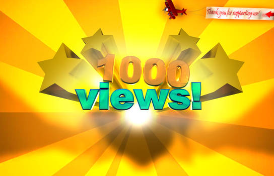 1000 views