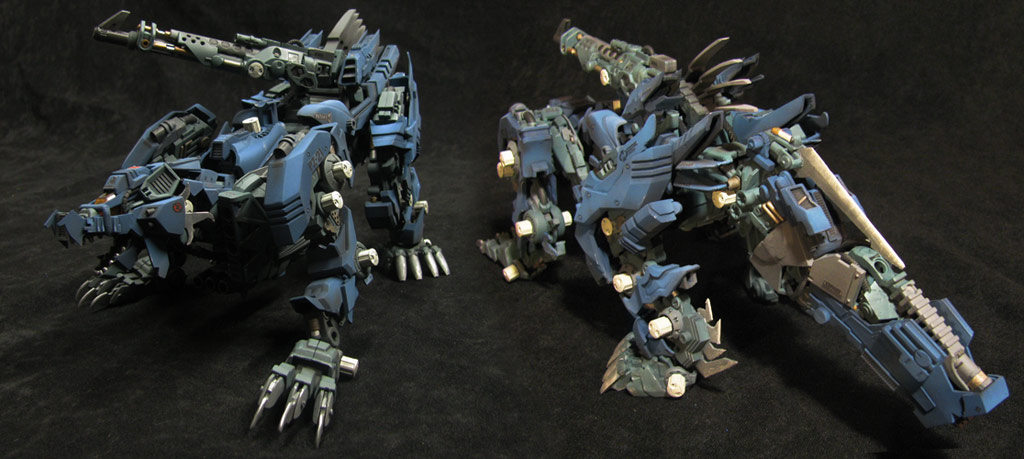 Wolvereaver - First commissioned custom Zoid