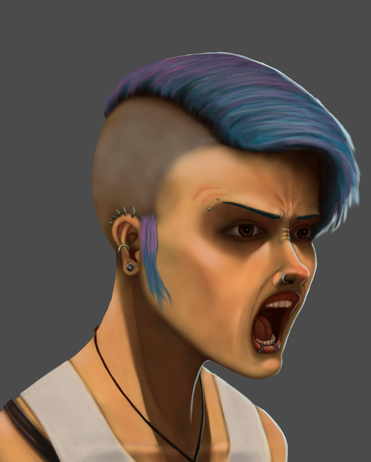 Rage Girl by ArthurTakahashi on DeviantArt