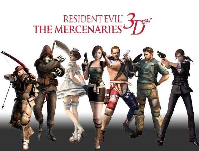 Mercenaries characters : r/residentevil