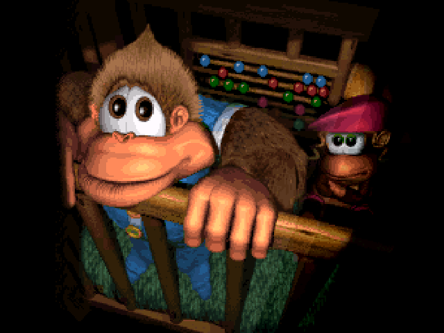 Donkey Kong Country 3 game over screenshot