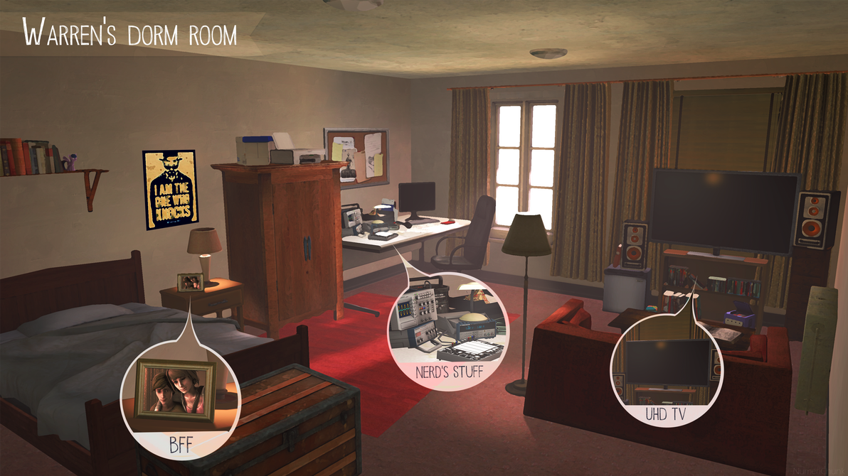 Warren Rpi Dorm Warren's Dorm Room by NumeriChunk on DeviantArt