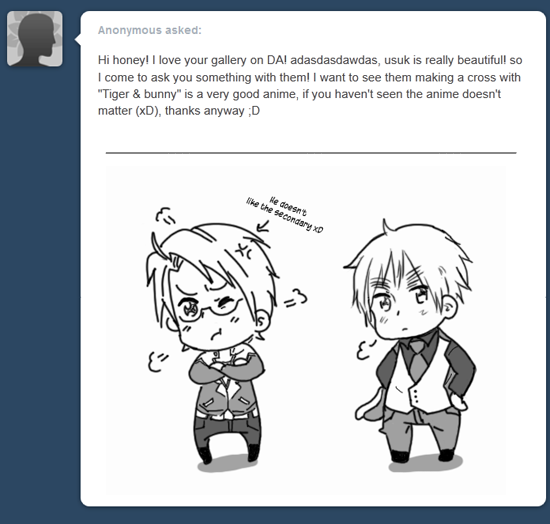 Ask Tumblr - APH (USUK)