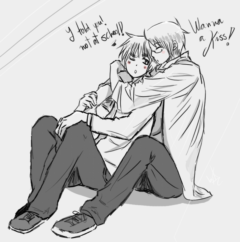 [APH]Wanna a kiss! [UsUk]