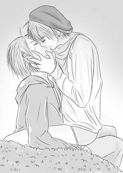 [UsUk] Cute moment~