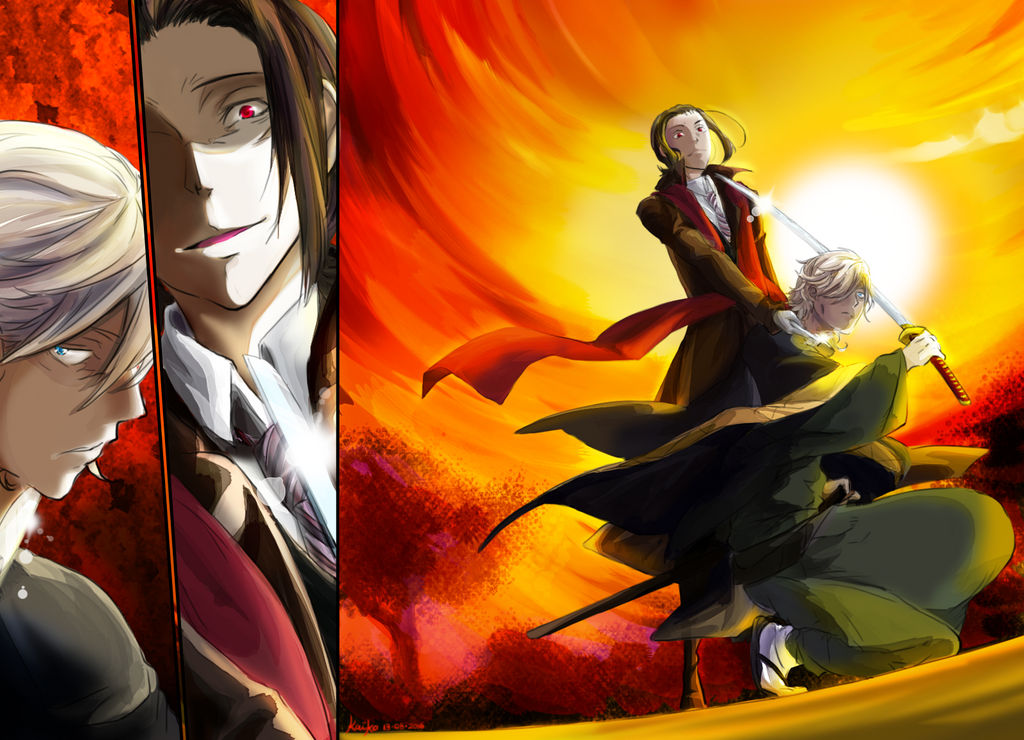 Bungou Stray Dogs - Fukuzawa and Mori by KaikoKaiko on DeviantArt