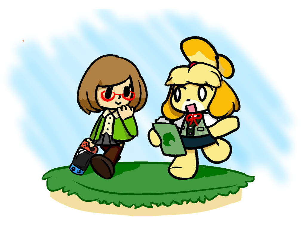 Nikki and Isabelle by Bilayer64 on DeviantArt