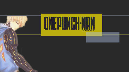 One Punch Man Genos Wallpaper Dark