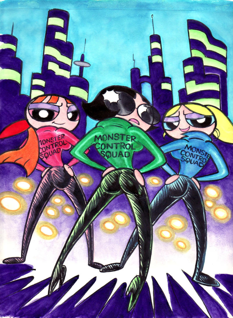 Monster Control Squad by blackhellcat on DeviantArt
