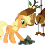 Applejack versus the Timberwolf