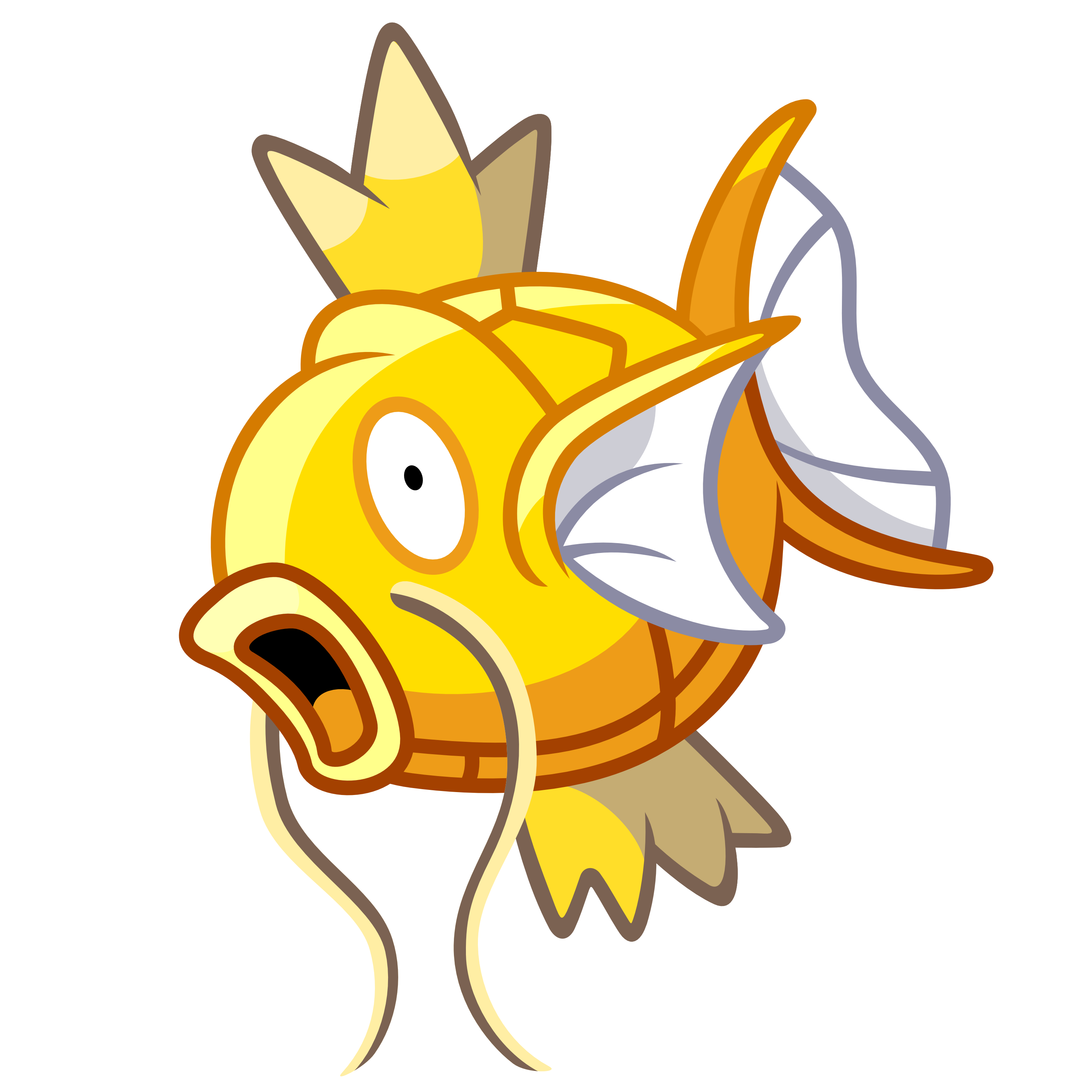 Vector Magicarp Pokemon Sprite Vector - Shiny Magikarp by V0JELLY on DeviantArt