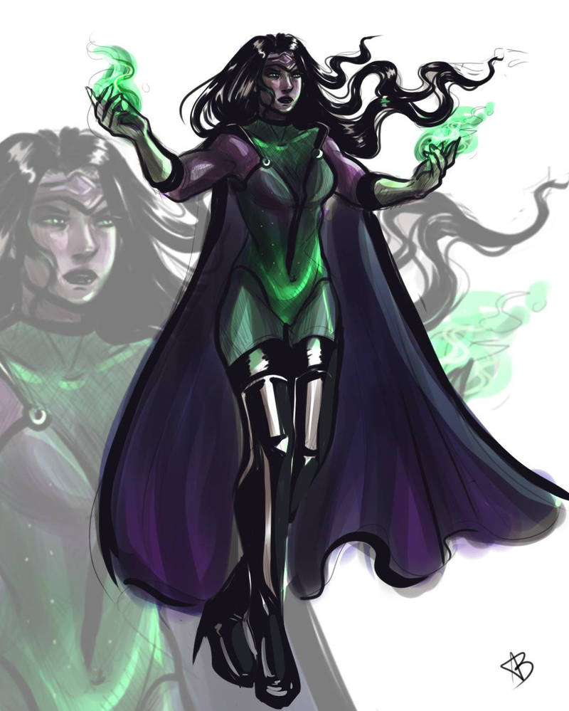 Evil magic by Bubbledraw08 on DeviantArt