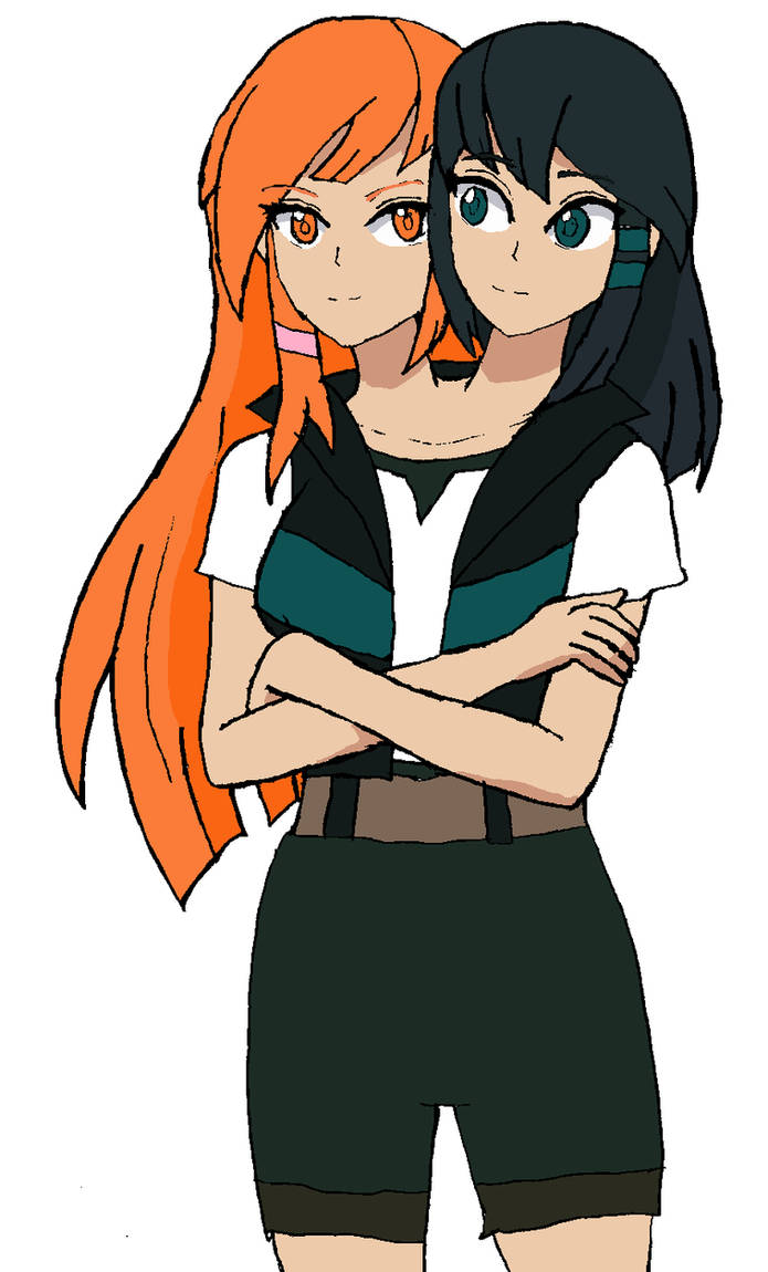 Twin Girls OC Concept Art by KaijuATTACK877 on DeviantArt