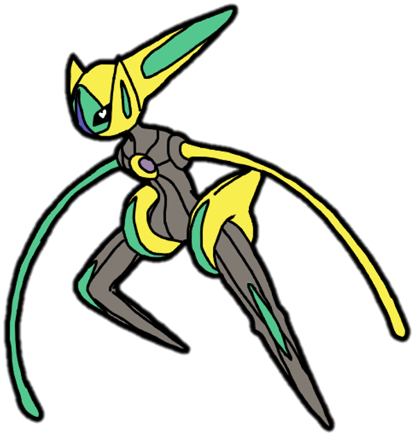 Shiny Deoxys Global Link Art by TrainerParshen on DeviantArt
