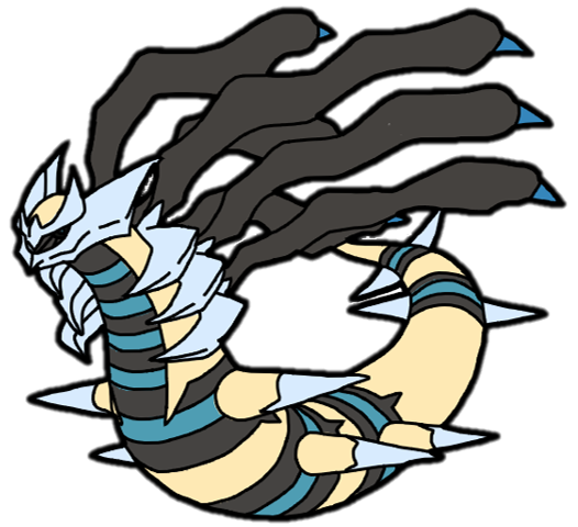 Shiny Giratina by ElementalDraws on DeviantArt