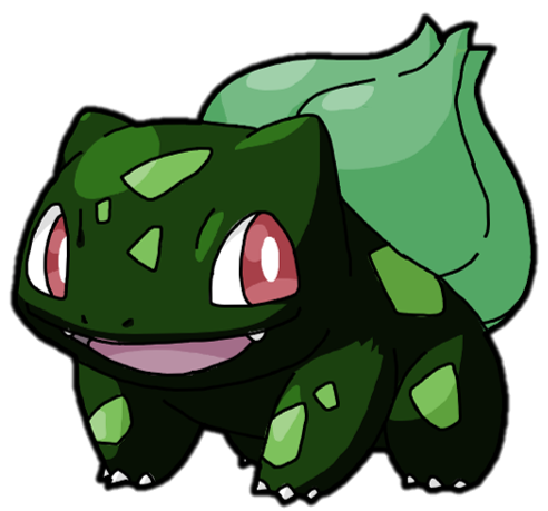 Shiny Bulbasaur by 5991BloodRose1995 on DeviantArt