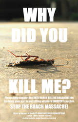 NO killing roaches