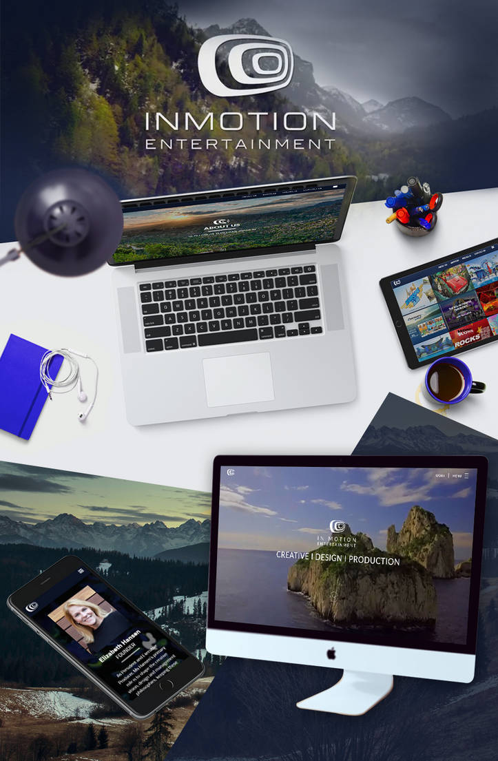 InMotion Entertainment - Web Design by weberous on DeviantArt