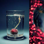 Nightswimming by hair-spray
