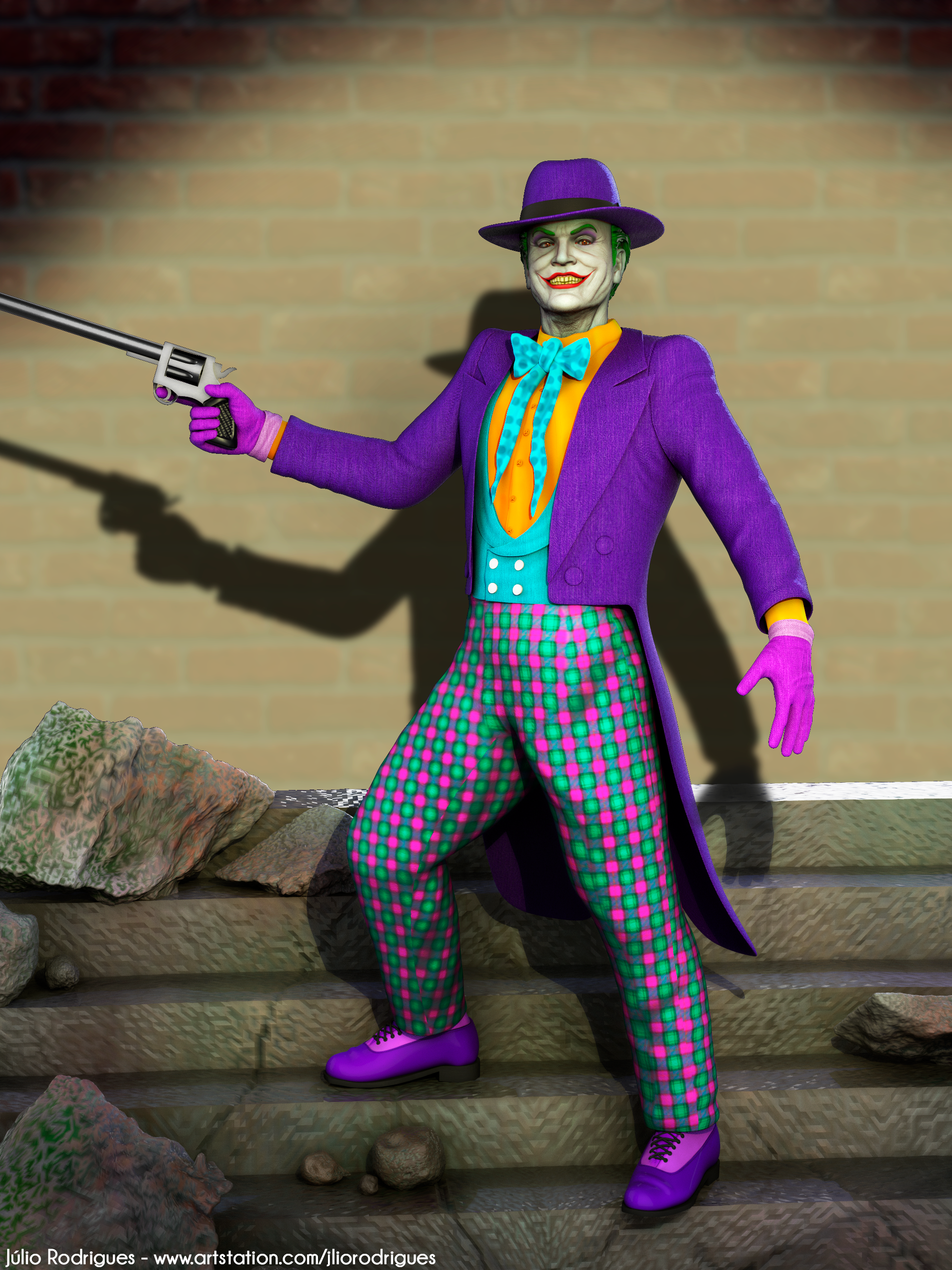 Joker 1989 (Jack Nicholson) by LaurenDahmer on DeviantArt