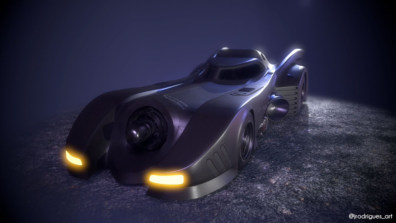 86 Batmobile Batmobile 89' by LaurenDahmer on DeviantArt