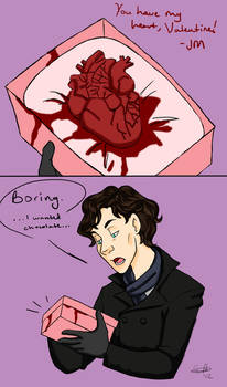 Moriarty hearts Sherlock