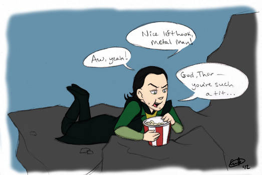 Loki is amused