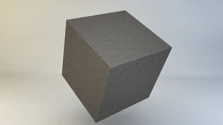 Metal Weave Cube
