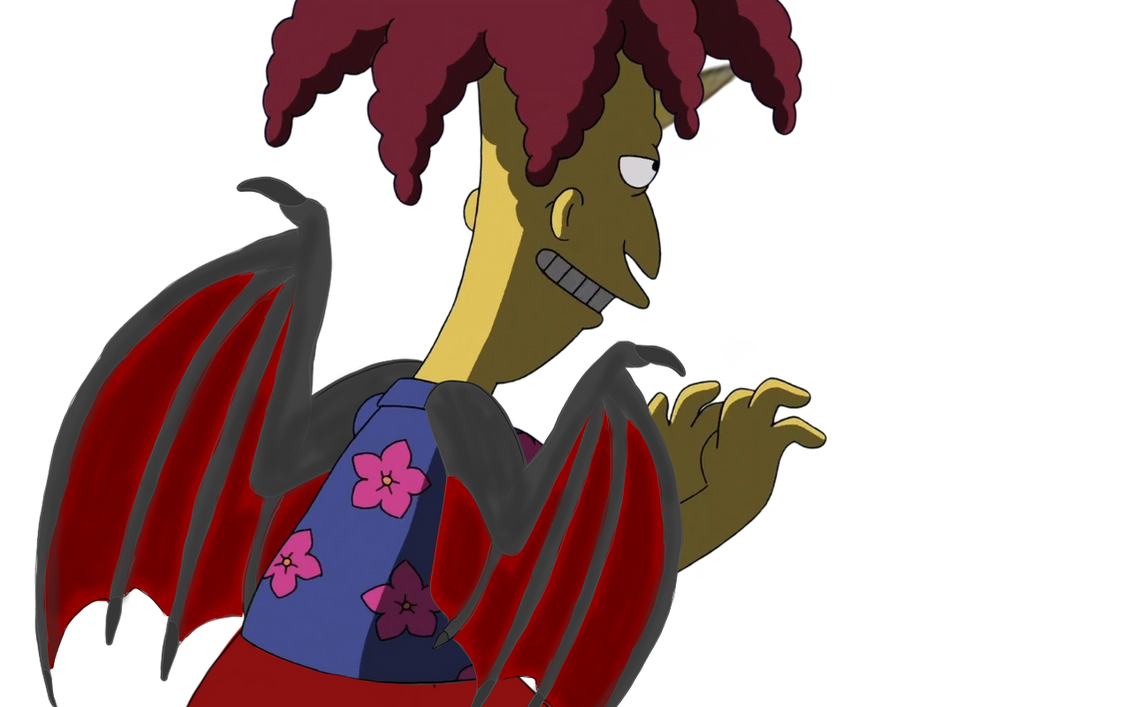 Demon Sideshow bob by Draco-Awesomeness on DeviantArt